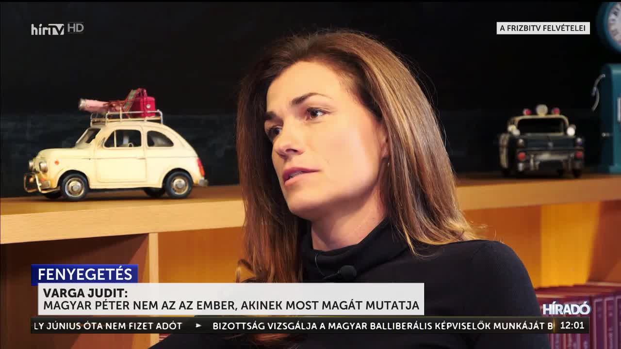 Családja igazsága és védelme miatt adott interjút a Frizbi TV-nek Varga Judit + videó