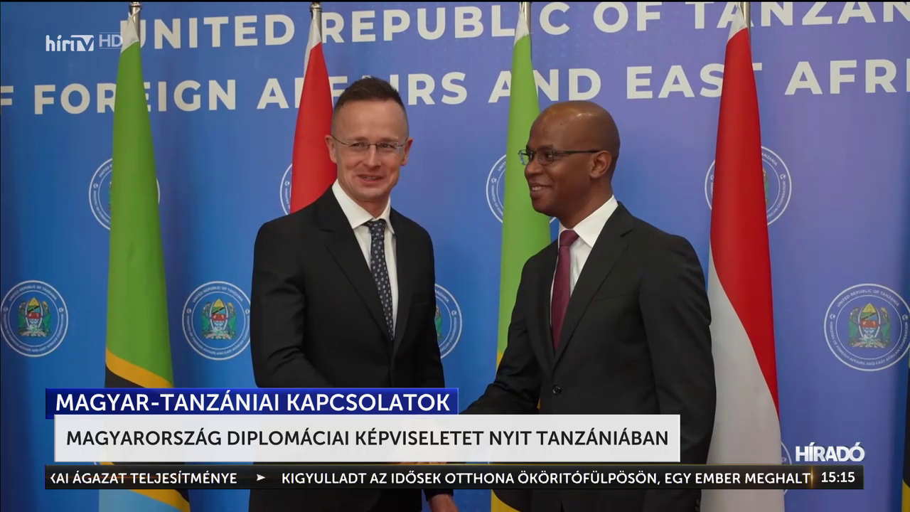 Magyarország diplomáciai képviseletet nyit Tanzániában