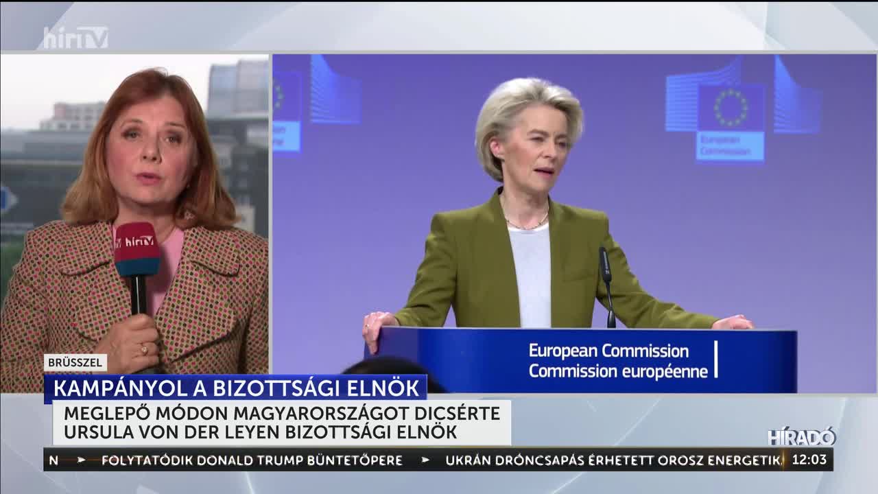Meglepő módon Magyarországot dicsérte Ursula von der Leyen bizottsági elnök + videó