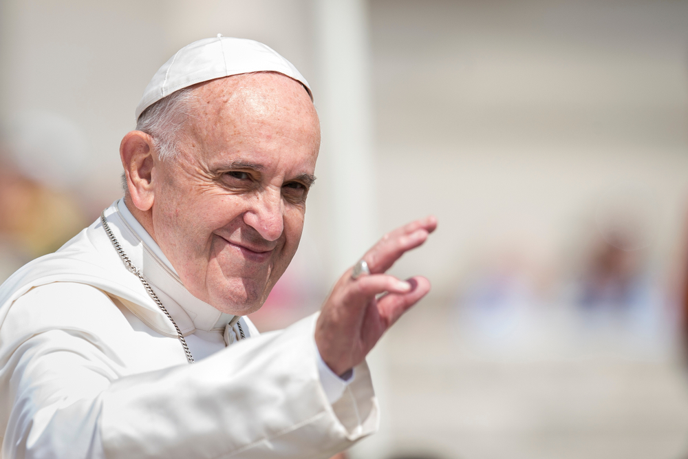 Ferenc pápát is meghívták a svájci békecsúcsra