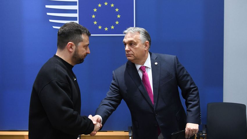 Az ukrán elnökkel tárgyalt Orbán Viktor